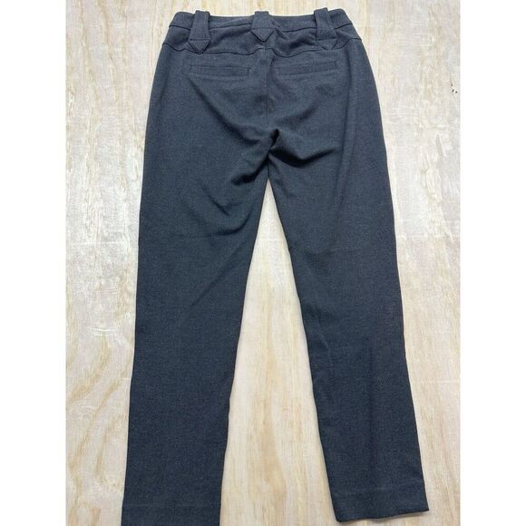 CABI 4317 BARRISTER TROUSER, Charcoal in Size 2 Rayon Spandex Excellent - Picture 1 of 5